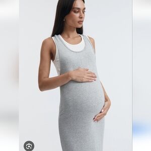 LEGOE Heritage Crochet Maternity Maxi Dress SIZE 1 Size MEDIUM 4-6